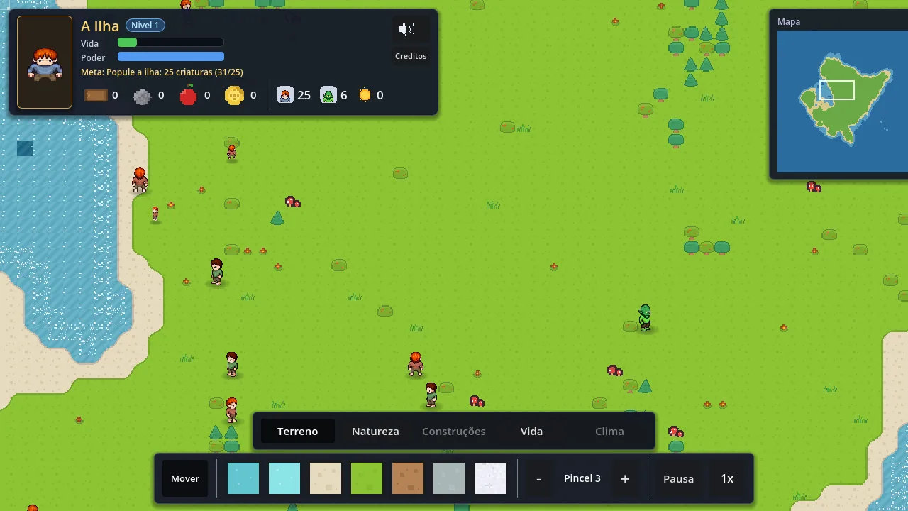 Imagen del videojuego A Ilha